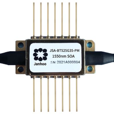 Janhoo 1550nm G=35dB Polarisatie Behoudende Vlinder SOA Halfronderaar Optische Versterker