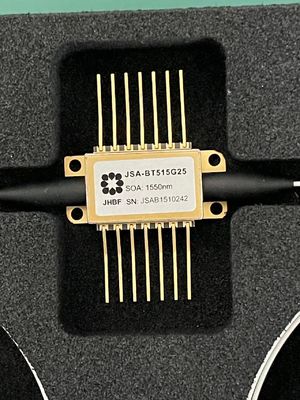 Janhoo 1550nm Polarisatie Behoudende Vlinder SOA Halvegeleider Optische Versterker